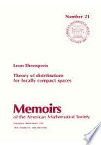 Theory of distributions for locally compact spaces