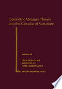 Geometric measure theory and the calculus of variations