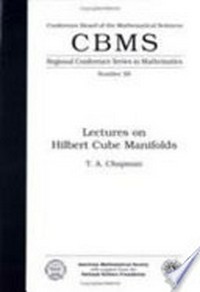 Lectures on Hilbert cube manifolds