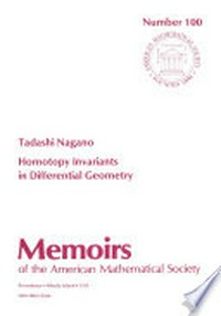 Homotopy invariants in differential geometry