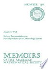 Unitary representations on partially holomorphic cohomology spaces