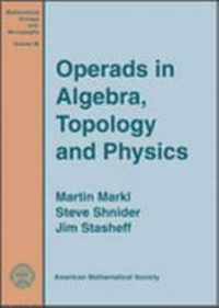 Operads in algebra, topology, and physics