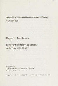 Differential-delay equations with two time lags