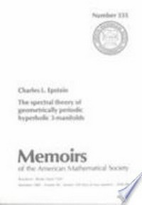 The spectral theory of geometrically periodic hyperbolic 3-manifolds