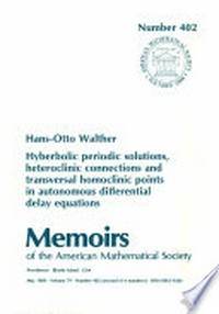 Hyperbolic periodic solutions, heteroclinic connections and transversal homoclinic points in autonomous differential delay equations