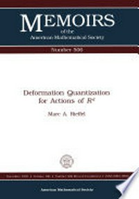 Deformation quantization for actions of Rd