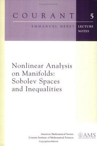 Nonlinear analysis on manifolds: Sobolev spaces and inequalities