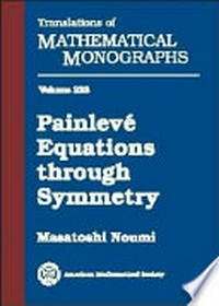 Painlevé equations through symmetry 