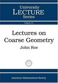 Lectures on coarse geometry