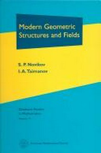 Modern geometric structures and fields 
