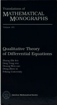 Qualitative theory of differential equations