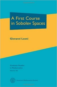 A first course in Sobolev spaces