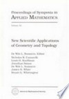 New scientific applications of geometry and topology 