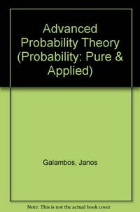 Advanced probability theory