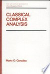 Classical complex analysis