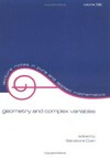 Geometry and complex variables: proceedings of an international meeting on the occasion of the University of Bologna's Ninth centennial /