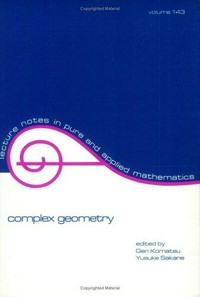 Complex geometry: proceedings of the Osaka international conference /