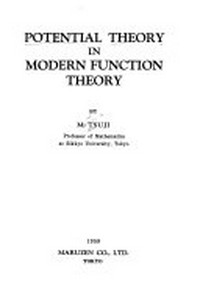 Potential theory in modern function theory