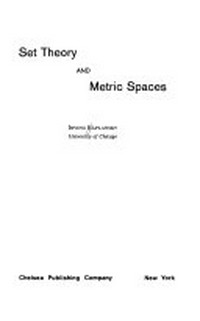Set theory and metric spaces