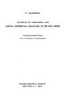 Calculus of variations and partial differential equations of the first order