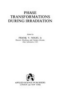 Phase transformations during irradiation