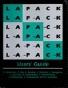 LAPACK users' guide