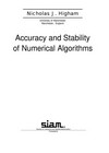 Accuracy and stability of numerical algorithms