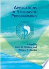 Applications of stochastic programming