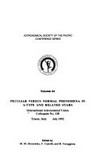 Peculiar versus normal phenomena in A-type and related stars [proceedings of the] International Astronomical Union Colloquium No. 138, Trieste, Italy, July 1992 