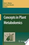 Concepts in plant metabolomics
