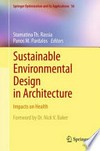 Sustainable Environmental Design in Architecture: Impacts on Health