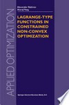 Lagrange-type Functions in Constrained Non-Convex Optimization