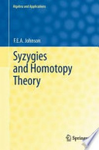 Syzygies and Homotopy Theory