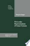 First-order Representations of Linear Systems