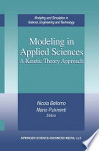 Modeling in Applied Sciences: A Kinetic Theory Approach 