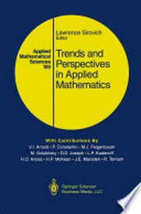 Trends and Perspectives in Applied Mathematics