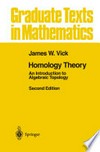 Homology Theory: An Introduction to Algebraic Topology /