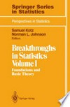 Breakthroughs in Statistics: Foundations and Basic Theory 
