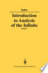 Introduction to Analysis of the Infinite: Book I