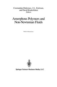 Amorphous Polymers and Non-Newtonian Fluids