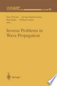 Inverse Problems in Wave Propagation