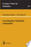 Non-Regular Statistical Estimation