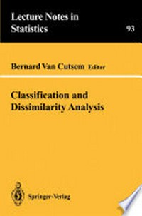 Classification and Dissimilarity Analysis