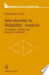 Introduction to Reliability Analysis: Probability Models and Statistical Methods 