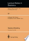 Statistical Modelling: Proceedings of GLIM 89 and the 4th International Workshop on Statistical Modelling held in Trento, Italy, July 17–21, 1989 /