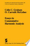 Essays in Commutative Harmonic Analysis