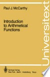 Introduction to Arithmetical Functions