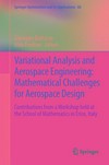 Variational Analysis and Aerospace Engineering: Mathematical Challenges for Aerospace Design: Contributions from a Workshop held at the School of Mathematics in Erice, Italy 