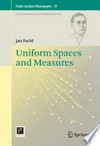 Uniform Spaces and Measures