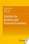Statistics for Business and Financial Economics